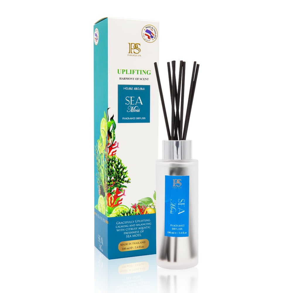 ก้านไม้หอมปรับอากาศ PHRUKSA SPA  ขนาด 100 มล.  กลิ่นมอสทะเล_0